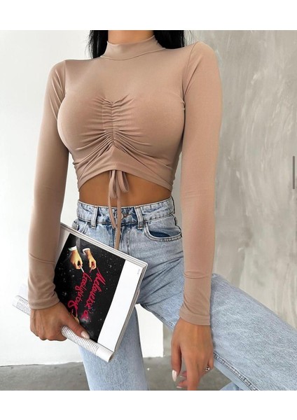 Kadın Önden Tünelli Bluz