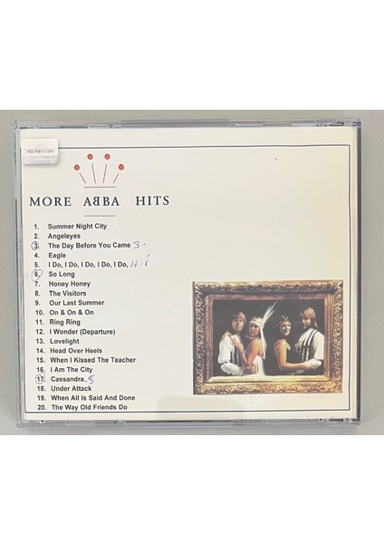 Abba More Hits Gold Abba Hits CD (Orjnal Dönem Baskı Cd) fiyatları
