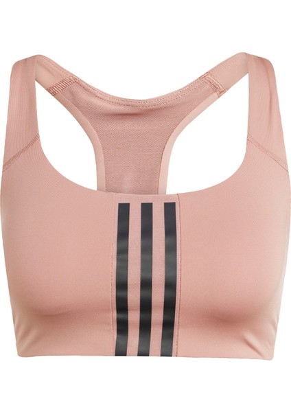 Performance JI7989 Powerimpact Training Medium-Support 3-Stripes Bra