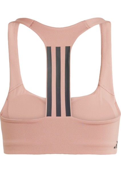 Performance JI7989 Powerimpact Training Medium-Support 3-Stripes Bra