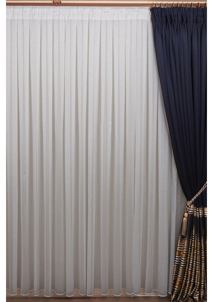 Pilesiz Düz Dikiş Çizgili Model Tül Perde,dikey Çizgili Kırık Beyaz Ütü Istemeyen Tül Perde fiyatları