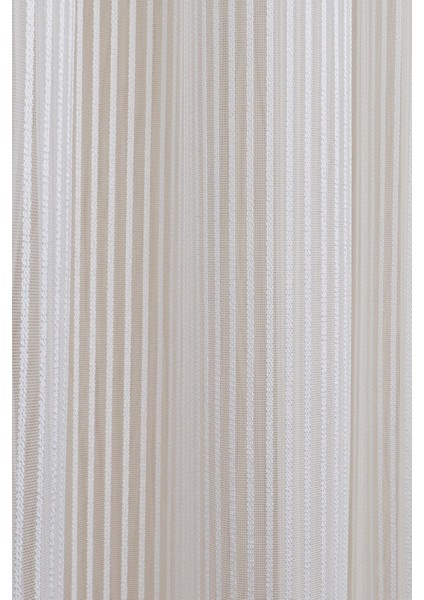 1-3 Sık Pile Akita Model Tül Perde, Kırık Beyaz Ütü Istemeyen Tül Perde indirimleri