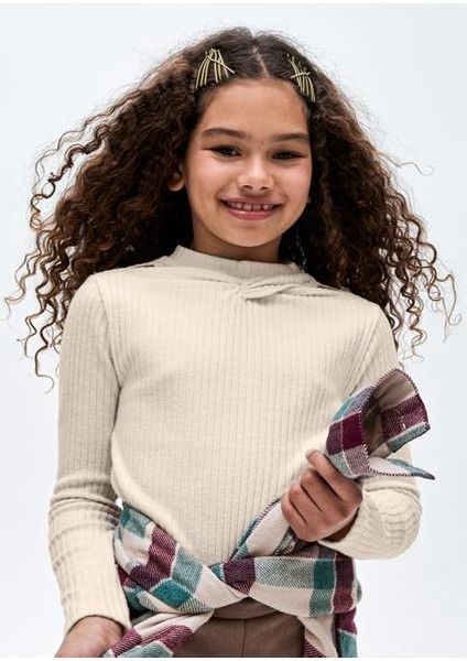 Kız Çocuk Kazak 7051 modelleri