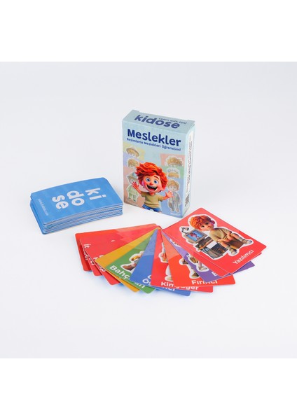 Eğitici Meslekleri Öğreniyorum Meslek Kartları modelleri