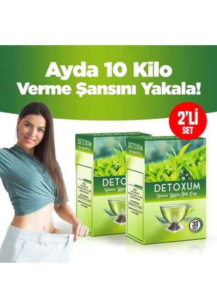 Zayıflama Ürünleri Detox Form Çayı ( 2'li Set )