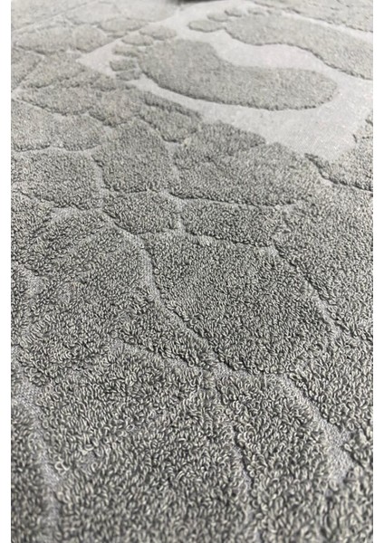 3 Adet %100 Pamuklu Taş Desenli Ayak Havlu Seti – 3 Renkli Takım modelleri