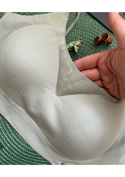 Valentina Fitilli Ince Askılı Hafif Destekli Kopçasız Dikişsiz Lazer Kesim Bralet/sütyen/büstiyer fırsatları