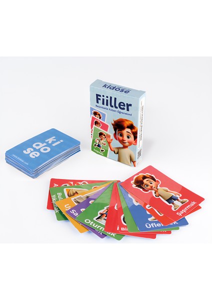 Eğitici Fiilleri Öğreniyorum Fiil Kartları fiyatları