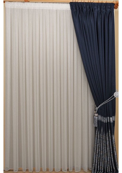 1-3 Sık Pile Makarna Model Tül Perde, Kırık Beyaz Ütü Istemeyen Tül Perde fiyatları