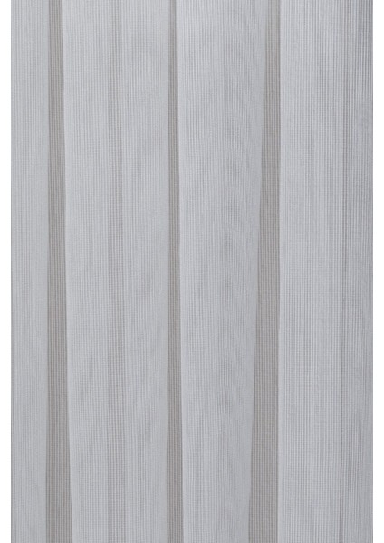 1-2 Seyrek Pile Çelik Model Tül Perde, Kırık Beyaz Ütü Istemeyen Tül Perde fırsatları