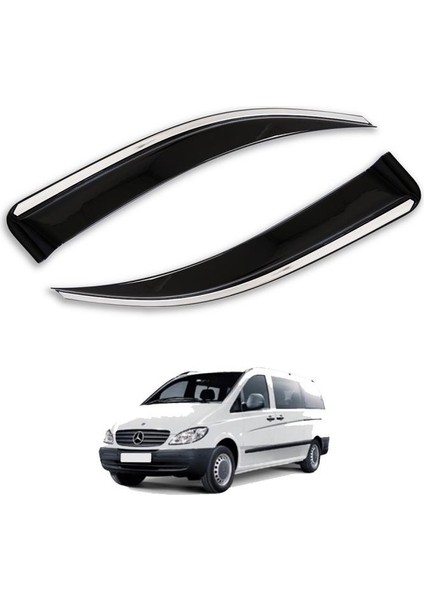 Mercedes Vito Ferrous Kromlu Cam Rüzgarlığı 2 Parça 2003 ve Üstü fiyatları