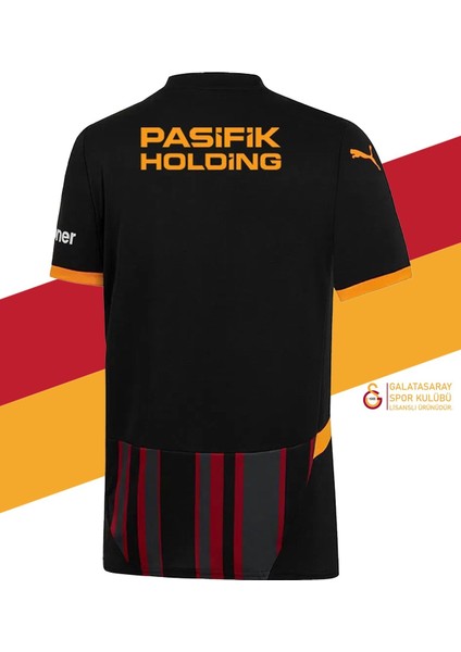 Orijinal Lisanslı 2024/25 Alternatif Siyah Forma + Şal Kaşkol Set Hediyelik Ahşap Kutulu