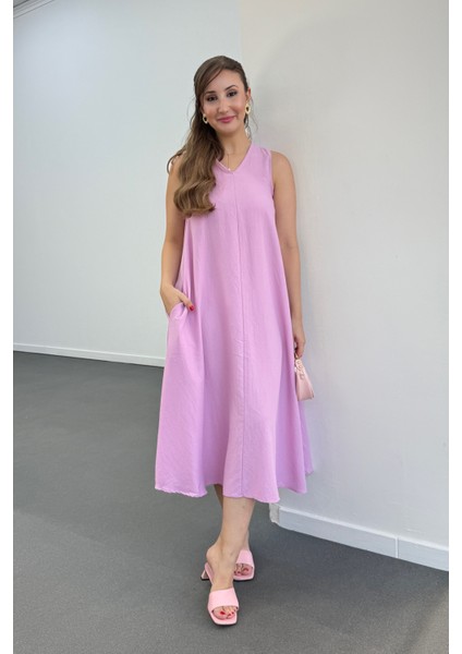 Yegor Cepli Rahat Midi Elbise