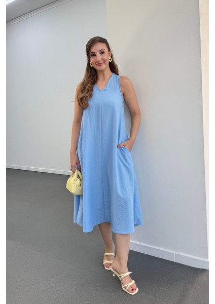 Yegor Cepli Rahat Midi Elbise