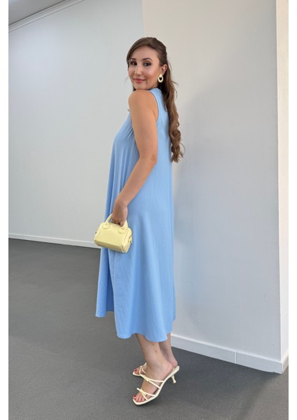 Yegor Cepli Rahat Midi Elbise fiyatları