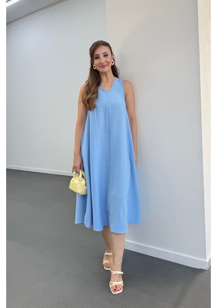 Yegor Cepli Rahat Midi Elbise modelleri