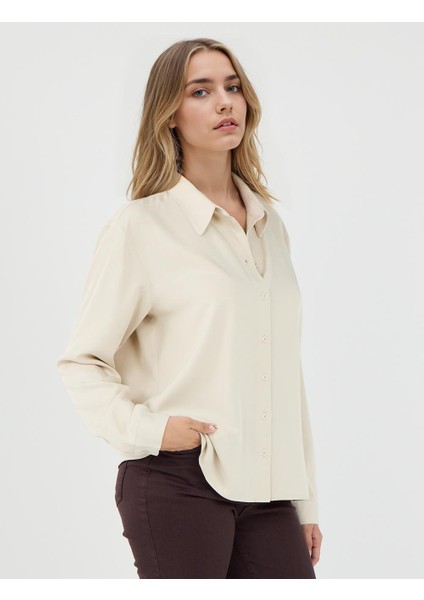 Taş Düz Kesim Gömlek Yaka Dokuma Gömlek fırsatları