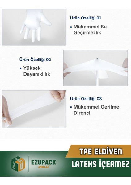 L Beden Winlyex 100'LÜ Gıda Muayene Pudrasız Medikal Temizlik Mutfak Saç Boyama Eldiveni fırsatları