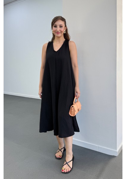 Yegor Cepli Rahat Midi Elbise