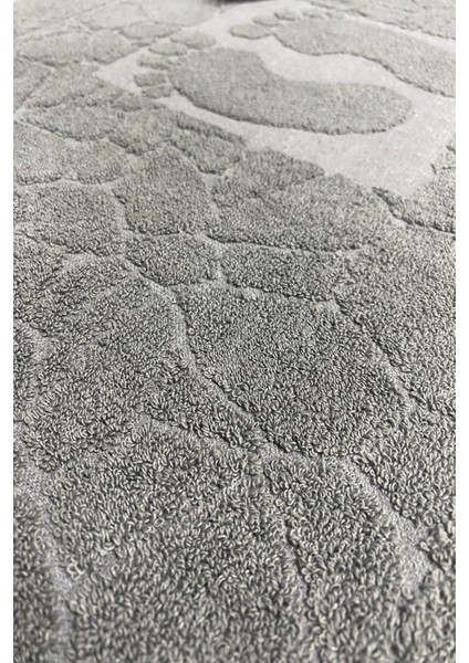 %100 Pamuklu Taş Desenli Ayak Havlu Seti – 3 Renkli Takım modelleri