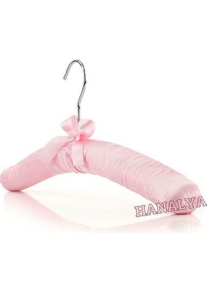 Elit Saten Askı Gecelik Askısı Elbise Askısı Pembe 5 Adet fiyatları