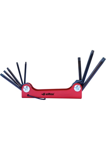 CAT-008 8 Parça Çakı Tip Torx Allen Seti