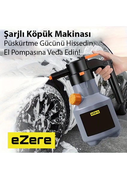 2l Yüksek Basınçlı Şarjlı Köpük Makinası Oto Yıkama Pompası Köpük Püskürtücü fiyatları