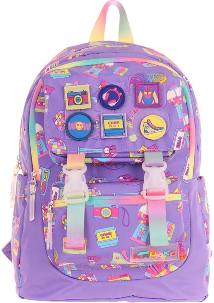 Su Geçirmez Kumaş Kız Çocuk Çok Gözlü Ortopedik Sırt Okul Çantası L5238 fırsatları