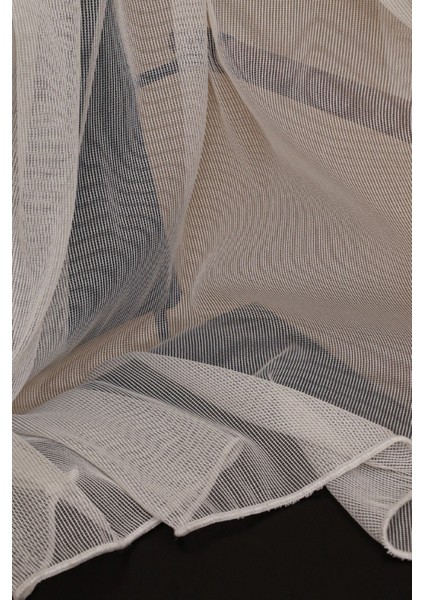 1-3 Sık Pile Çelik Model Tül Perde, Kırık Beyaz Ütü Istemeyen Tül Perde fırsatları