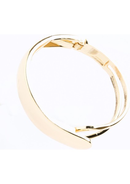 Altın Rengi Altın Kaplama Parlak Kelepçe Bileklik modelleri