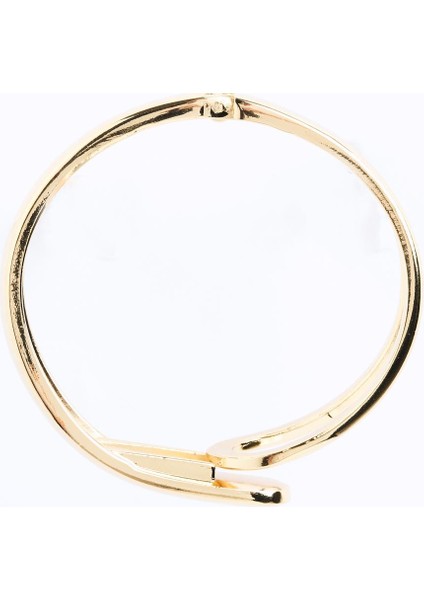 Altın Rengi Altın Kaplama Parlak Kelepçe Bileklik fırsatları