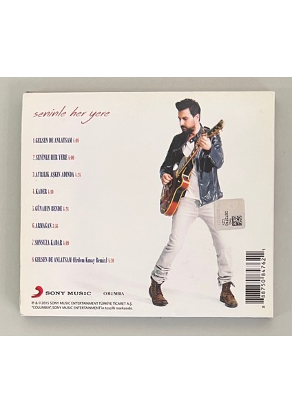 Gökhan Tepe Seninle Her Yere CD (Orjnal Dönem Baskı Cd) fiyatları