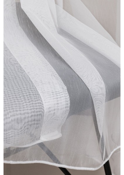 1-2 Seyrek Pile Titi Model Tül Perde, Ttm Zemin Tül Perde, Kırık Beyaz Ütü Istemeyen Tül Perde indirimleri