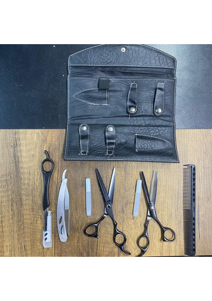 Berber Seti Deri Cüzdan Içine Dahil Ara Makas, Düz Makas, Tarak, Ustura, Düz Ustura, 2 Adet Yağ. fırsatları