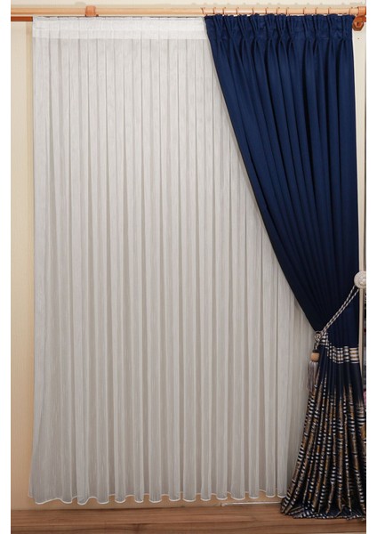 1-3 Sık Pile Ece Model Tül Perde, Kırık Beyaz Ütü Istemeyen Tül Perde fiyatları