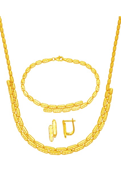 Dolunay Ajda Altın Düğün Seti