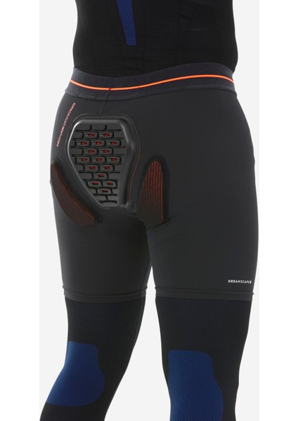 Dreamscape Yetişkin / Çocuk Kayak / Snowboard Destek Şortu - Siyah - Dsh 100