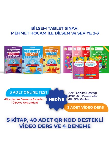 Bilsem Tablet Sınavı Mehmet Hocam Ile Bilsem ve Seviye 2-3