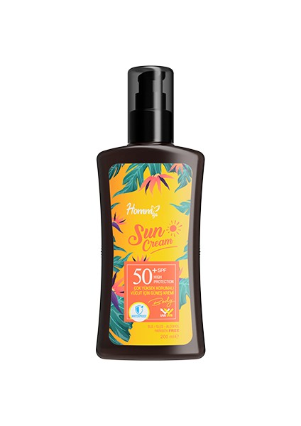 Vücut İçin Yüksek Korumalı Güneş Kremi 200 ml