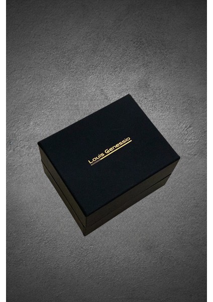 Premium Infinity Ipc Kaplama Altın Lacivert Erkek Kol Saati