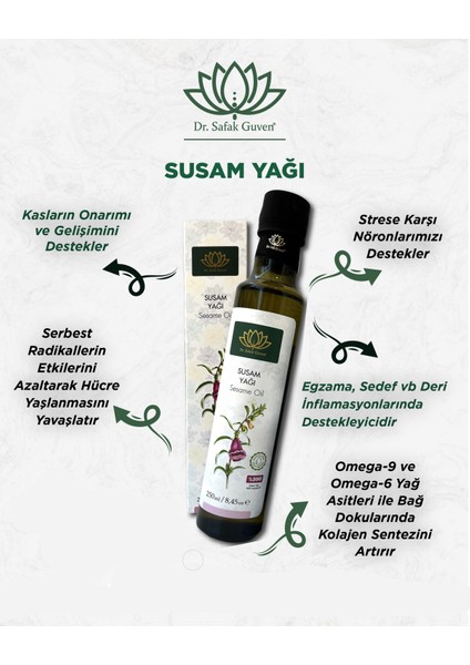 Susam Yağı (Soğuk Sıkım)