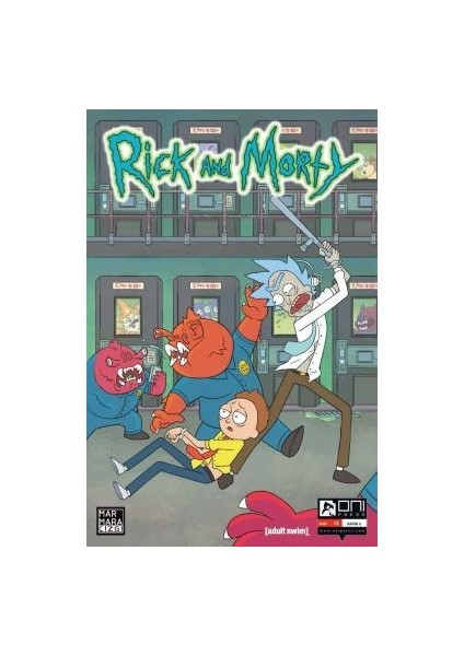 Rick and Morty Sayı 1 Zac Gorman Yazarlı 24 Sayfa Ciltsiz Çizgi Roman