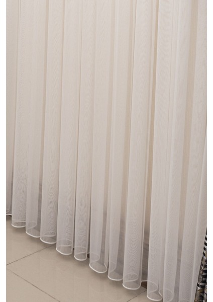 1-2,5 Normal Pile Titi Model Tül Perde, Ttm Zemin Tül Perde, Kırık Beyaz Ütü Istemeyen Tül Perde modelleri