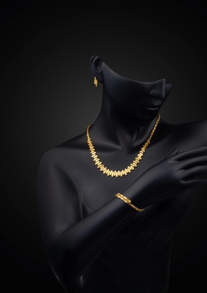 Ajda Tasarım Taşsız Altın Takı Seti fiyatları