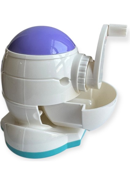 Sevimli Ufo Tasarımlı Masa Üstü Kollu Kalemtraş, 4 Farklı Renk Seçeneği, Çıkartma Hediyeli fiyatları