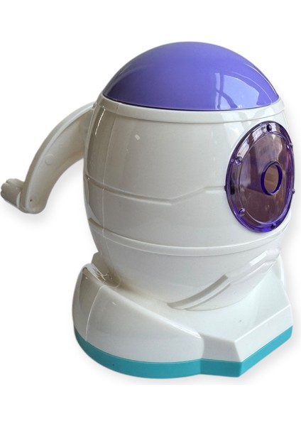 Sevimli Ufo Tasarımlı Masa Üstü Kollu Kalemtraş, 4 Farklı Renk Seçeneği, Çıkartma Hediyeli fırsatları