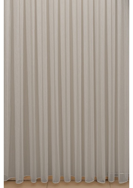 1-3 Sık Pile Makarna Model Tül Perde, Kırık Beyaz Ütü Istemeyen Tül Perde indirimleri