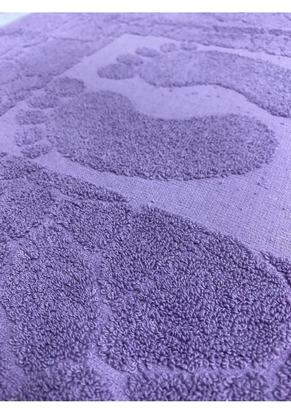 %100 Pamuklu Taş Desenli Ayak Havlu Seti – 3 Renkli Takım modelleri