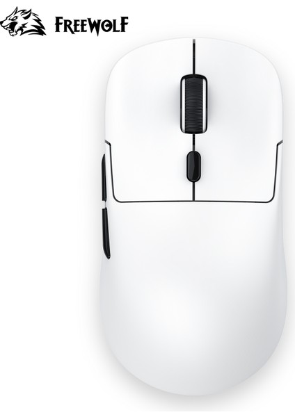 A6 Kablosuz Oyuncu Mouse, PAW3311 1000 Hz Hafif Profesyonel, Bluetooth Üç Modlu Bağlantı