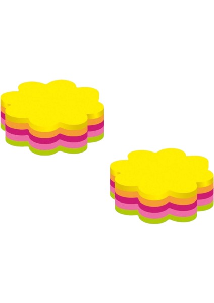 Yapışkanlı Not Kağıdı Çiçek ( 2 Adet )